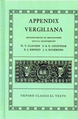 Appendix Vergiliana Appendix Vergiliana