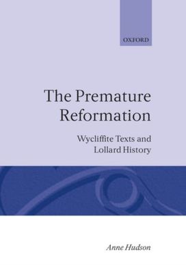 Premature Reformation Premature Reformation