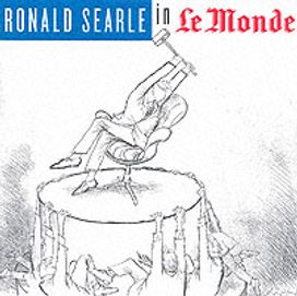 Ronald Searle in \"Le Monde\" Ronald Searle in \"Le Monde\"