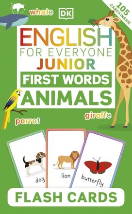 English for Everyone Junior First Words Animals Flash Cards English for Everyone Junior First Words Animals Flash Cards