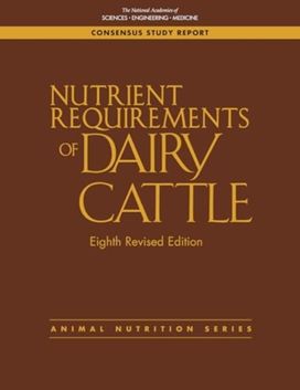 Nutrient Requirements of Dairy Cattle Nutrient Requirements of Dairy Cattle