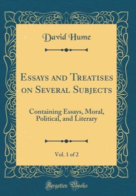 Essays and Treatises on Several Subjects, Vol. 1 of 2