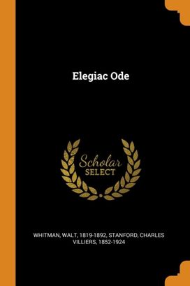 Elegiac Ode Elegiac Ode
