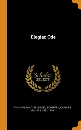 Elegiac Ode Elegiac Ode
