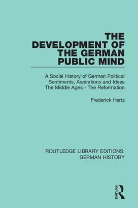 Development of the German Public Mind Development of the German Public Mind