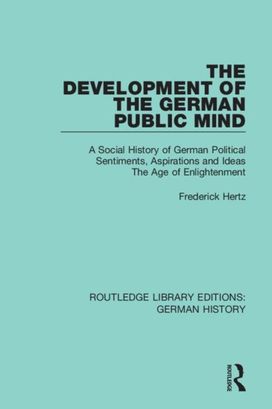 Development of the German Public Mind Development of the German Public Mind