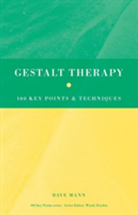 Gestalt Therapy Gestalt Therapy