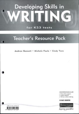 Developing Skills in Writing Teachers Resource File Developing Skills in Writing Teachers Resource File