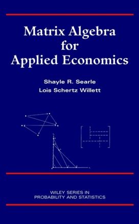 Matrix Algebra for Applied Economics