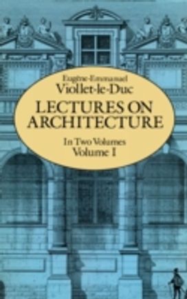 Lectures on Architecture Lectures on Architecture