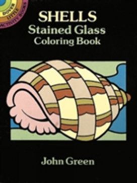 Shells Stained Glass Colouring Book Shells Stained Glass Colouring Book