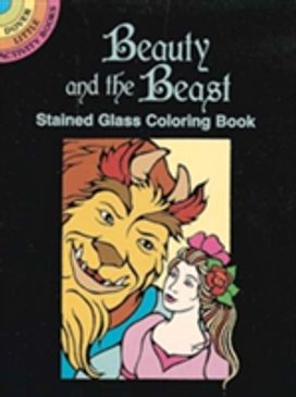 Beauty and the Beast Stained Glass Coloring Book Beauty and the Beast Stained Glass Coloring Book
