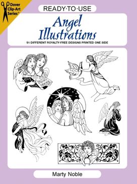 Ready-to-Use Angel Illustrations