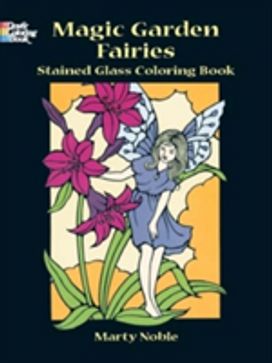 Fairies and Elves Stained Glass Colouring Book Fairies and Elves Stained Glass Colouring Book