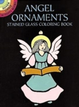 Angel Ornaments Stained Glass Colouring Book Angel Ornaments Stained Glass Colouring Book