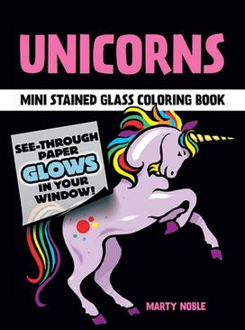 Unicorns Stained Glass Colouring Book Unicorns Stained Glass Colouring Book