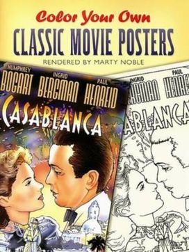 Color Your Own Classic Movie Posters Color Your Own Classic Movie Posters