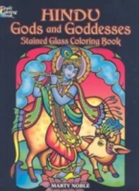 Hindu Gods and Goddesses Stained Glass Coloring Book Hindu Gods and Goddesses Stained Glass Coloring Book