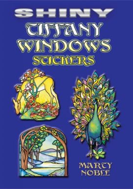 Shiny Tiffany Windows Stickers Shiny Tiffany Windows Stickers