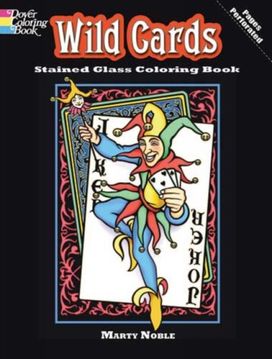 Wild Cards Stained Glass Coloring Book Wild Cards Stained Glass Coloring Book