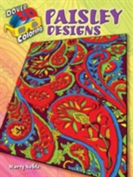 3-D Coloring Book--Paisley Designs