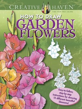 Creative Haven how to Draw Garden Flowers