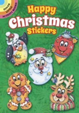 Happy Christmas Stickers Happy Christmas Stickers