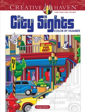 Creative Haven City Sights Color by Number Creative Haven City Sights Color by Number