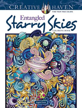 Creative Haven Entangled Starry Skies Coloring Book Creative Haven Entangled Starry Skies Coloring Book