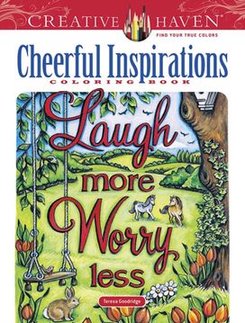 Creative Haven Cheerful Inspirations Coloring Book Creative Haven Cheerful Inspirations Coloring Book