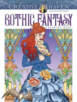 Creative Haven Gothic Fantasy Coloring Book