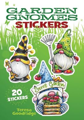 Garden Gnome Stickers Garden Gnome Stickers