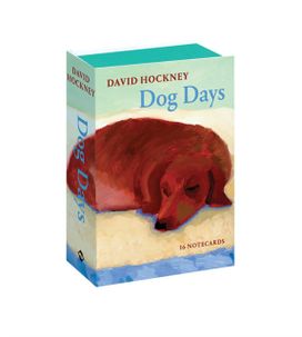 David Hockney Dog Days: Notecards David Hockney Dog Days: Notecards