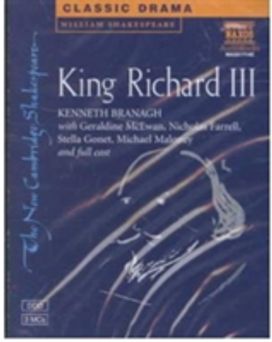 King Richard Iii Audio Cassette King Richard Iii Audio Cassette