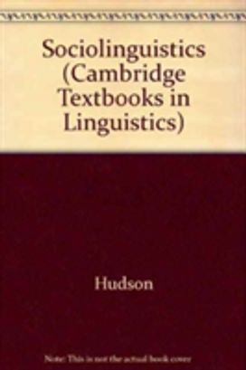 Sociolinguistics