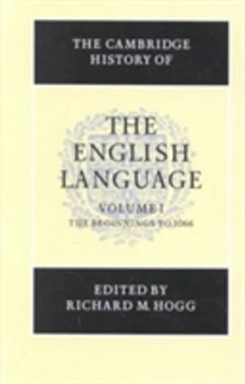The Cambridge History of the English Language 6 Volume Hardback Set The Cambridge History of the English Language 6 Volume Hardback Set