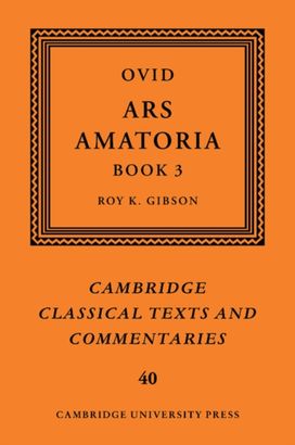 Ovid: Ars Amatoria, Book Iii