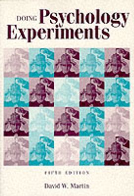Doing Psychology Experiments