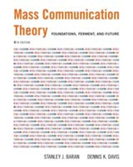 Mass Communication Theory
