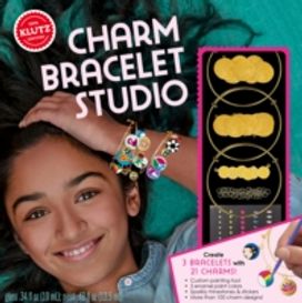 Gold Charm Bracelet Studio