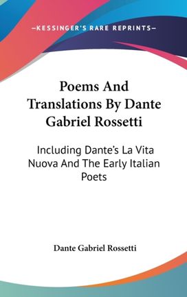 Poems and Translations by Dante Gabriel