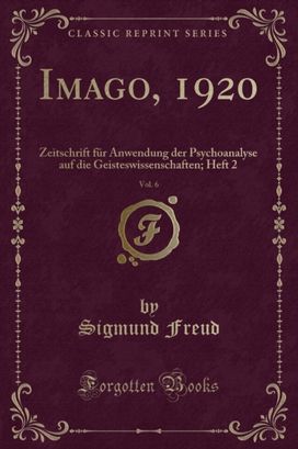 Imago, 1920, Vol. 6