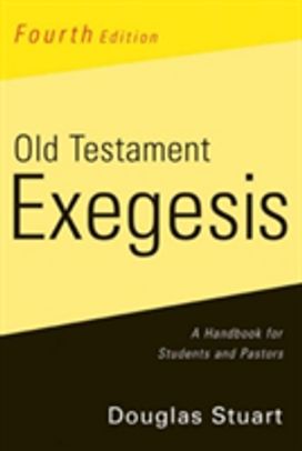 Old Testament Exegesis Old Testament Exegesis