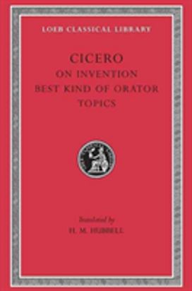 On Invention. the Best Kind of Orator. Topics