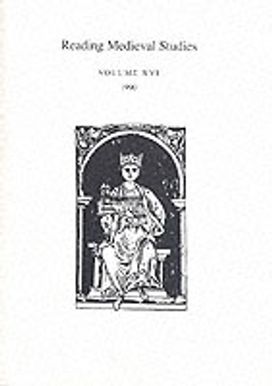 Reading Meadival Studies Vol Xv1 1990