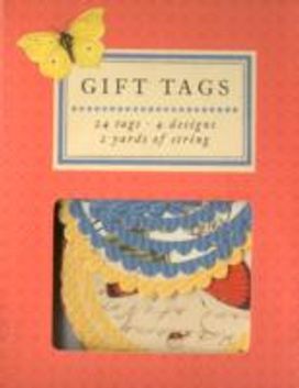 Natural History Butterflies Gift Tags
