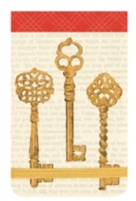 Vintage Keys Mini Journal