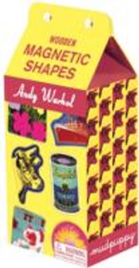 Andy Warhol Wooden Magnetic Shapes Andy Warhol Wooden Magnetic Shapes