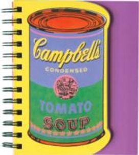 Andy Warhol Soup can Layered Journal