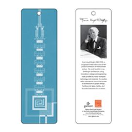 Frank Lloyd Wright Taliesin West Gate Bookmark (Blue) Frank Lloyd Wright Taliesin West Gate Bookmark (Blue)